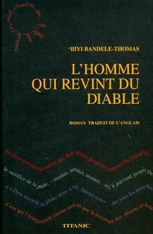 Seller image for L'homme qui revint du diable - Biyi Bandele-Thomas for sale by Book Hmisphres