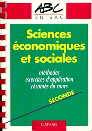 Sciences ?conomiques et sociales en seconde - Arnaud Parienty