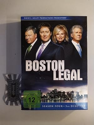 Bild des Verkufers fr Boston Legal - Season Four [5 DVDs]. zum Verkauf von Druckwaren Antiquariat