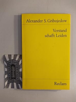 Bild des Verkufers fr Verstand schafft Leiden : Komdie in 4 Aufzgen. bers. von Arthur Luther. Nachw. von Wilhelm Lettenbauer / Universal-Bibliothek Nr. 9884. zum Verkauf von Druckwaren Antiquariat