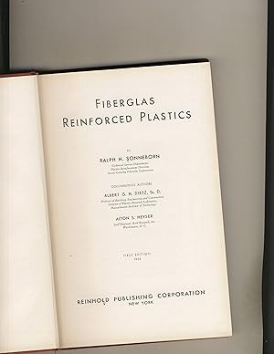 Immagine del venditore per Fiberglas Reinforced Plastics venduto da Richard Lemay