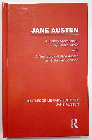 Jane Austen. A french appreciation, Léonie Villard translated by Veronica Lucas (from "Jane Auste...