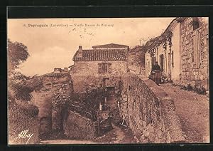 Carte postale Peyragude, Vieille Maison de Ferracap