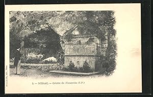 Carte postale Nérac Grotte de Fleurette