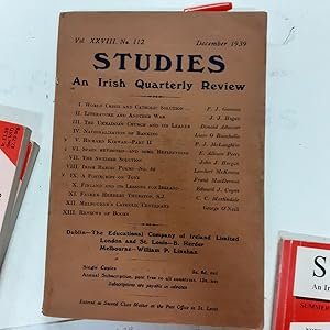 Seller image for Studies: An Irish Quarterly Review - 78 issues for sale by Oxfam Bookshop Dublin
