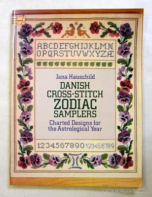 Bild des Verkufers fr Danish Cross-Stitch Zodiac Samplers. Charted Designs for the Astrological Year. New York, Dover, 1980. Fol. Durchgngig mit schematischen Vorlagen. 53 S. Farbiger Or.-Kart. (Dover Needlework Series). (ISBN 0486240320). zum Verkauf von Jrgen Patzer