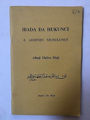 Ibada da hukunci a addinin musulunci