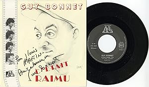 "Guy BONNET" C'était RAIMU / Magali 85 / SP 45 tours original français 17cm dédicacé / Disques AD...