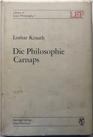 Seller image for Die Philosophie Carnaps. for sale by Antiquariat Lohmann