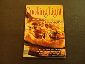 Seller image for Cooking Light May 1996 7 Quick And Easy Pizzas for sale by Joseph M Zunno