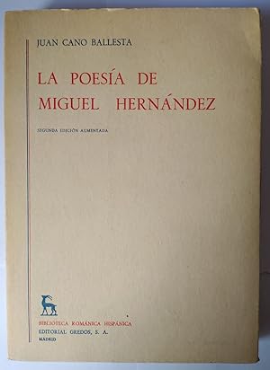 Seller image for LA poesa de Miguel Hernndez. for sale by La Leona LibreRa