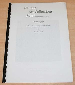 A short talk on Antiquarian Horology - National Art Collections Fund Oxfordshire Area 18th May 1996