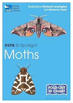 Imagen del vendedor de RSPB ID Spotlight - Moths by Taylor, Marianne [Paperback ] a la venta por booksXpress