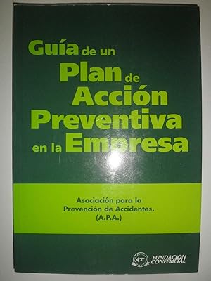 Seller image for Guia de un plan de accion preventiva en la empresa. for sale by Imosver
