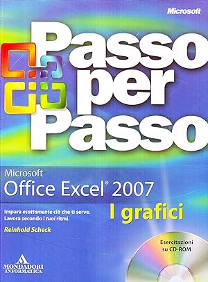 Imagen del vendedor de Microsoft Excel 2007. I grafici. Con CD-ROM a la venta por Libro Co. Italia Srl
