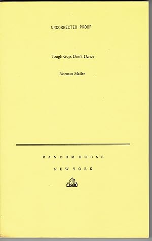 Tough Guys Don't Dance (Uncorrected proof)