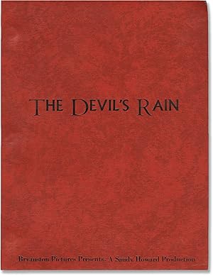 The Devil's Rain (Original screenplay for the 1975 film)