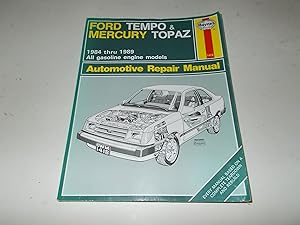 Immagine del venditore per Ford Tempo & Mercury Topaz 1984 thru 1989 Automotive Repair Manual venduto da Paradise Found Books