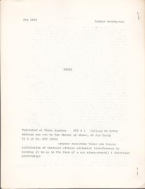 Seller image for NOOSE No 22 [variant] for sale by Letters Bookshop