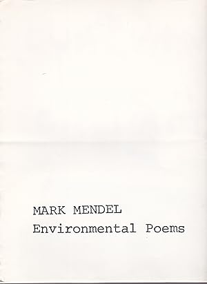 Environmental Poems