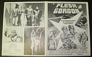 Flesh Gordon: An Outrageous Parody of Yesteryears' Super Heroes! [pressbook]
