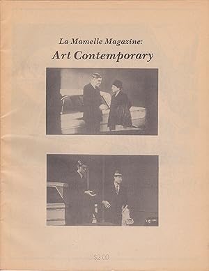 Seller image for La Mamelle Magazine: Art Contemporary Number 11 (Vol 3 No 3) for sale by Letters Bookshop