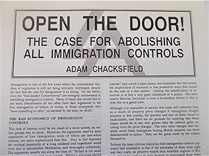 Imagen del vendedor de Open The Door! The Case for Abolishing All Immigration Controls (Libertarian Alliance Political Notes No. 61) a la venta por Bloomsbury Books