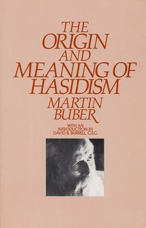 Seller image for The Origin and Meaning of Hasidism for sale by Adelaide Booksellers