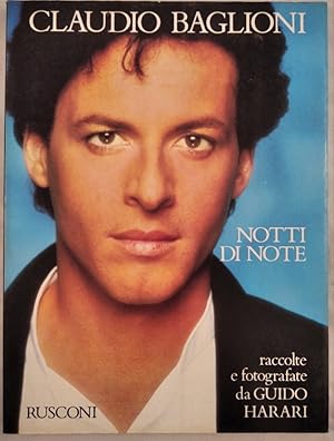 Seller image for Claudio Baglioni - Notti di note. for sale by KULTur-Antiquariat