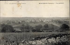 Seller image for Ansichtskarte / Postkarte Montbron Charente, Vue generale for sale by akpool GmbH