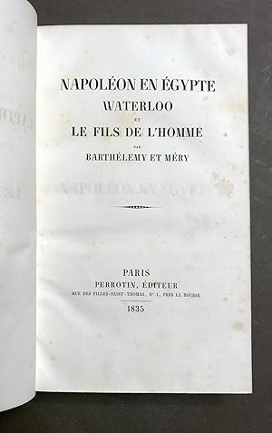 Imagen del vendedor de [RAFFET]. Napolon en gypte. Waterloo et le Fils de l'Homme. a la venta por Librairie Devaux