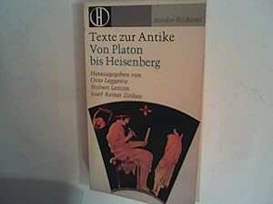 Seller image for Texte zur Antike. Von Platon bis Heisenberg for sale by ANTIQUARIAT FRDEBUCH Inh.Michael Simon