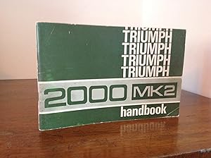 Image du vendeur pour Triumph 2000 MK2 Handbook mis en vente par Bishops Green Books