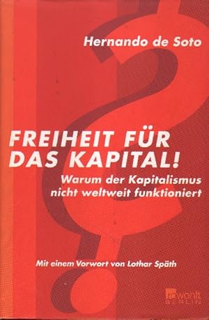 Imagen del vendedor de Freiheit fr das Kapital! a la venta por Versandantiquariat Boller