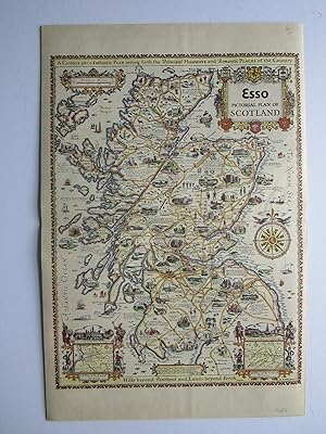 Esso Pictorial Plan of Scotland.