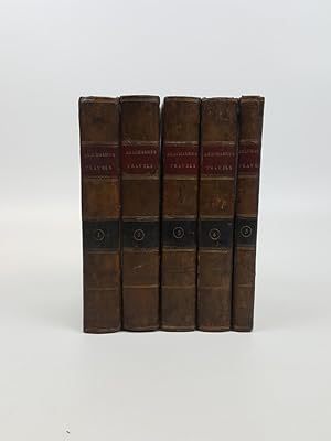 Image du vendeur pour Travels of Anacharsis the Younger in Greece, During the Middle of the Fourth Century before the Christian Aera [Era]. Translated from the French in Four Volumes with a Fifth containing Maps, Plans, Views, and Coins [5 volumes] mis en vente par Keoghs Books