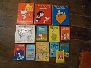 Bild des Verkufers fr Snoopy and Peanut Collection [13 volumes] zum Verkauf von Keoghs Books