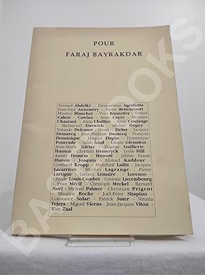 Pour Faraj Bayrakdar. Supplément au Bulletin n° 31 du CICR