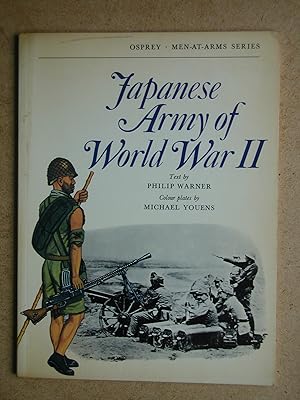 Seller image for Japanese Army of World War II. for sale by N. G. Lawrie Books