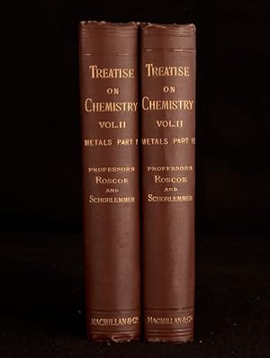 Bild des Verkufers fr A Treatise of Chemistry: Volume II- Metals zum Verkauf von Rooke Books PBFA