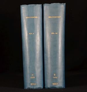 Seller image for Bibliographica: Papers on Books, Their History and Art. In two volumes for sale by Rooke Books PBFA