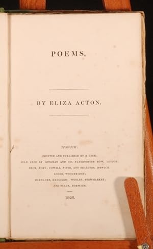 Seller image for Poems for sale by Rooke Books PBFA