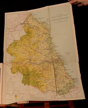 Selected R.A.C. County Road Map & Gazetteer England And Wales