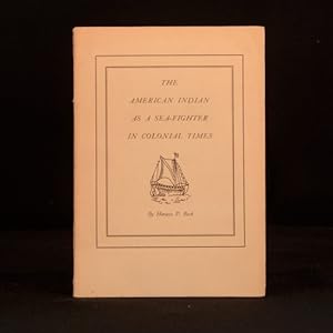 Bild des Verkufers fr The American Indian as a Sea-Fighter in Colonial Times zum Verkauf von Rooke Books PBFA