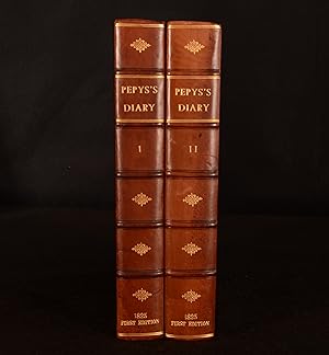 Bild des Verkufers fr Memoirs of Samuel Pepys, Esq. F.R.S. Secretary to the Admiralty in the Reign of Charles II and James II. Comprising His Diary from 1659 to 1669, Deciphered by the Rev. John Smith, A.B. of St. John's College, Cambridge, from the Original Short-Hand Ms. in the Pepysian Library, and a Selection from His Private Correspondence zum Verkauf von Rooke Books PBFA