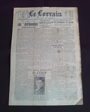 Le lorrain - N°160 17 Mars 1945