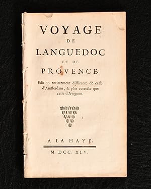 Imagen del vendedor de Voyage de Languedoc et de Provence Edition a la venta por Rooke Books PBFA
