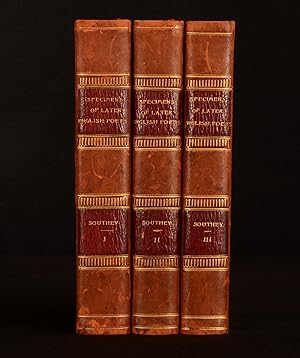 Bild des Verkufers fr Specimens of the Later English Poets, With Preliminary Notices zum Verkauf von Rooke Books PBFA