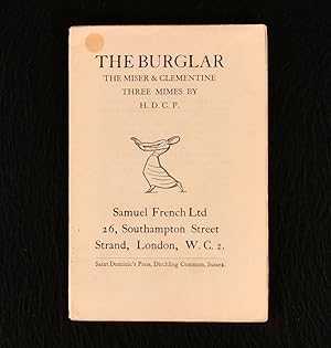 Seller image for The Burglar the Miser and Clementine for sale by Rooke Books PBFA