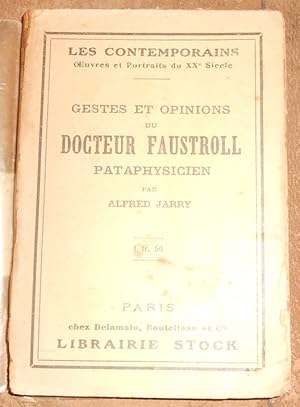 Gestes et Opinions du Docteur Faustroll Pataphysicien